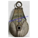 Wood And Metal Pulley
