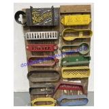 Cast Iron Pump Jack Sign Display Mounted On Barn