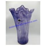 Murano Style Purple Vase