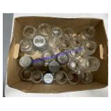 25 Various Sized Canning Jars