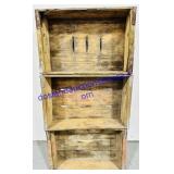 Vintage Wood Crates (screwed together)