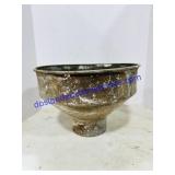 Vintage Metal Milk Strainer