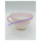 Fire-King Pink Swirl Tea Cup