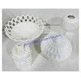 Miscellaneous Milk Glass