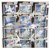 18 Small Metal Model Aircrafts