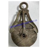 Wood And Metal Pulley