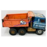 ERTL Pressed Steel Transtar Dump Truck Toy