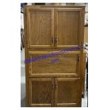 Secretary Desk; Some Damage.  78"x43"x13"