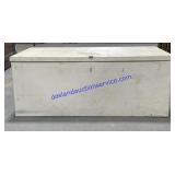 Metal Storage Trunk.  31"x12"x16"