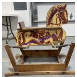 Wooden Spring Rocking Horse