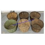 6 Apple Baskets