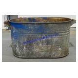 Oval Galvanized Tub