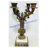 Cast Iron Candlestick Holder