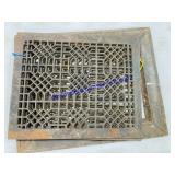 4 Antique Cast Iron Vent Covers