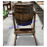 Dermaid Oak Barrel Butter Churn