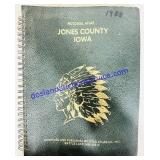 1988 Jones County Iowa Pictorial Atlas