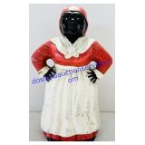 Cast Iron Aunt Jemima Coin Bank/Door Stop