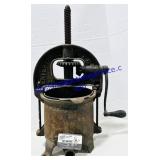 Enterprise Mfg. Co. Cast Iron Fruit Press (Broken