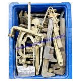 Lot of Pipe Wrenches