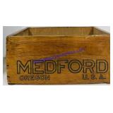 Vintage Pre-Cooled Pears Shipping Crate Medford,