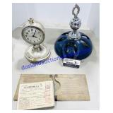 War Ration Coupons and Holder, Cast Iron Stove