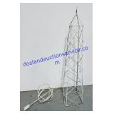 Metal Garden Sundial (condition noted) 62" H