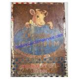 Vintage Metal Bordens Ice Cream Sign