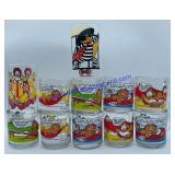 Vintage McDonalds Collectible Glass Cups and Mugs