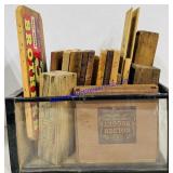 Lot Of Wooden Shipping Box Sides