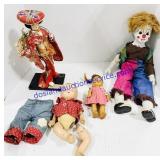 Collection of Vintage Dolls