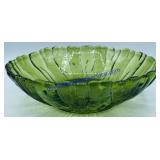 Green Glass Bowl