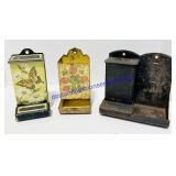 Metal Matchbook Holders