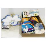 Porcelain Handled Serving Dish and Household