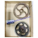 Vintage Cast Iron Wheels