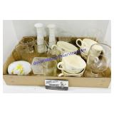 Mixed Ceramic & Glass Dishes