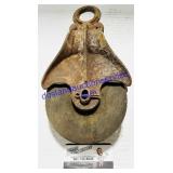 Metal Bracket & Wood Wheel Pulley