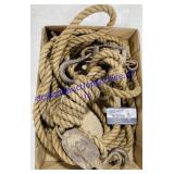 Antique Rope & Pulley