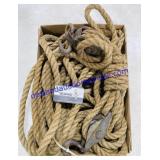 Antique Rope & Pulley