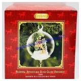 Breyer Ornament "Sledding Adventures Glass Globe"