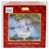 Breyer Ornament "Spirit of Peace Glass Globe"
