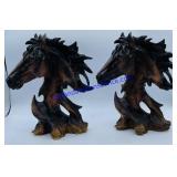 Resin Horse Heads Decorations