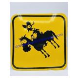 Metal Horse Sign