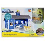 Breyer Stablemate "Home at the Barn Playset Blue"