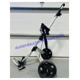 Adjustable Rolling Golf Bag Caddy