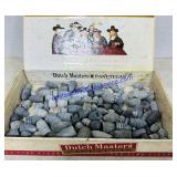 Antique Lead Bullets in Cigar Box