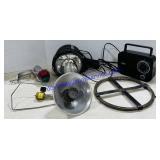 Lights, Radio, & Drain Snake