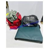 Shooting Mat, Rain Gear, & Inflatable Airbed