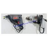 2 Corded 3/8" Drills