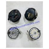 4 Fly Fishing Reels