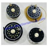 4 Fly Fishing Reels